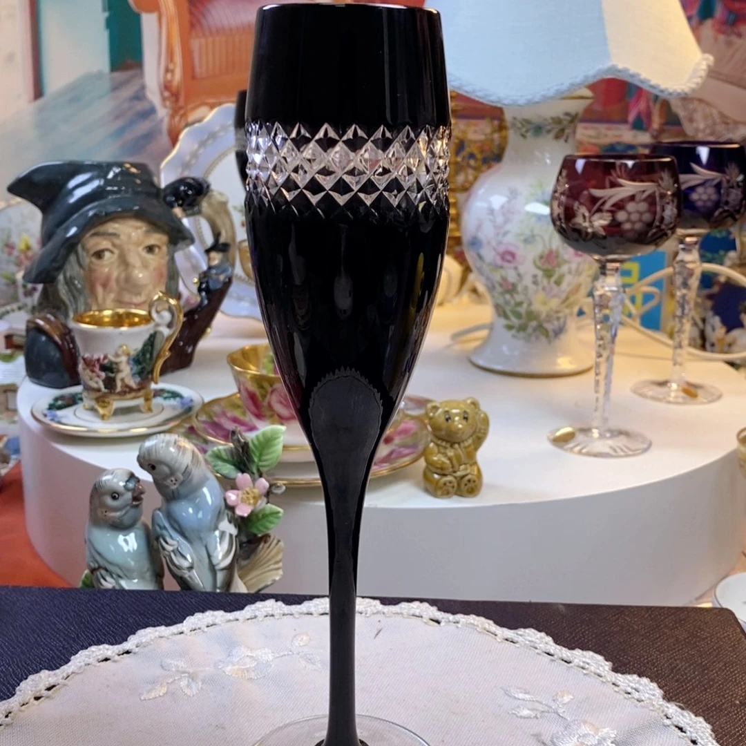 瓷片瓷器欧瓷咖啡杯水晶杯