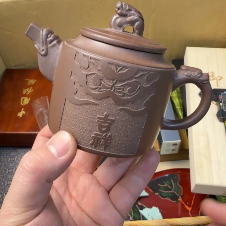 紫砂茶宠现代工艺美术作品