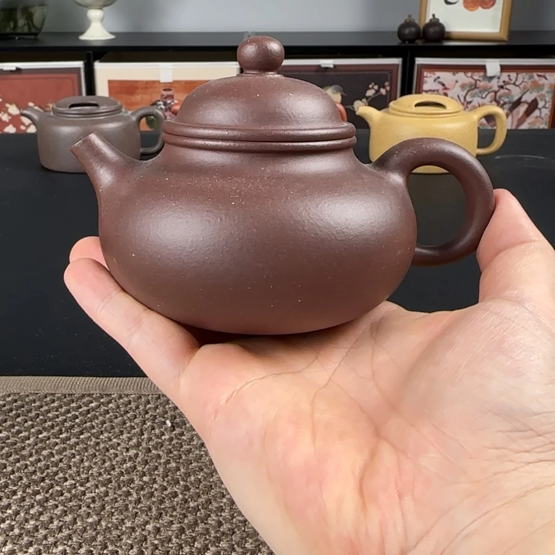 茶壶紫砂微瑕容天