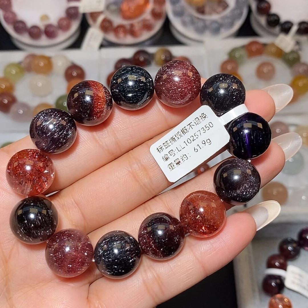 水晶手链未镶嵌彩超七手链14.9