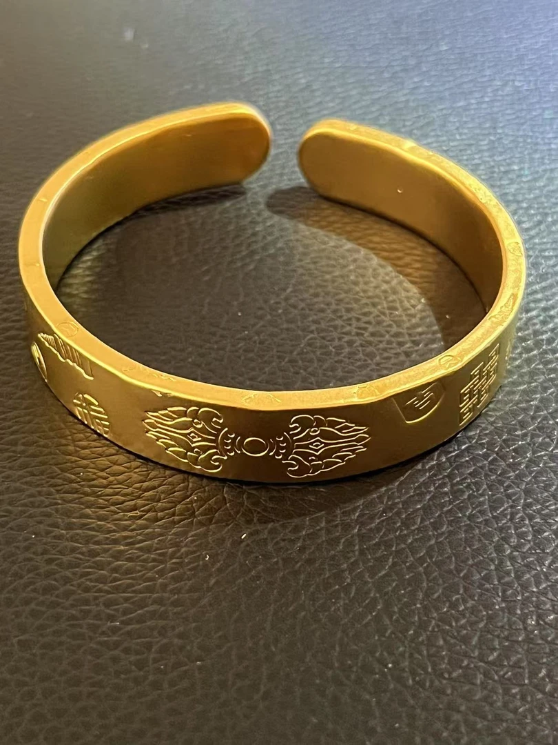 足银手镯   收藏级轻奢时尚气质简约精致手镯FCS113181