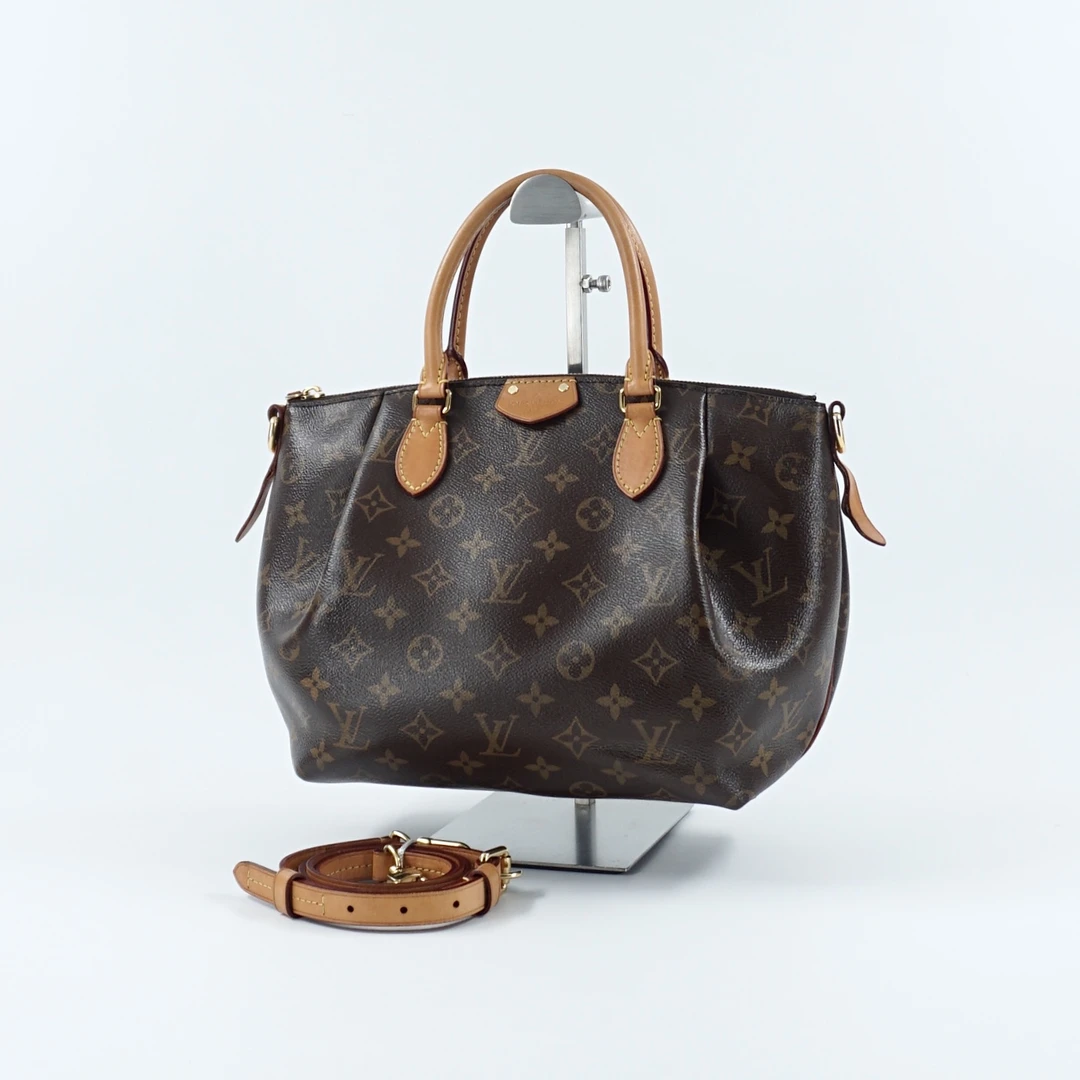 95新 LouisVuitton/路易威登 全原未养护老花饺子单肩包W05832