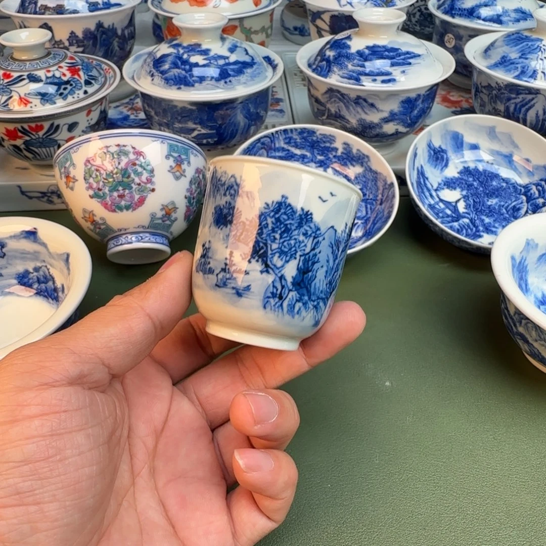 陶纯手工纯手绘茶具369
