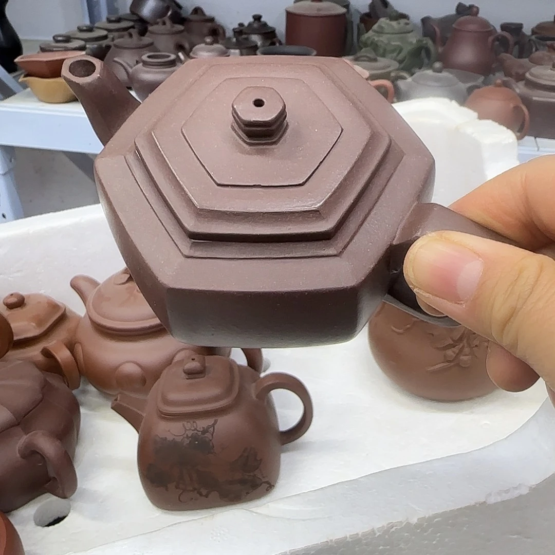 紫砂茶壶宜兴紫砂壶瑕疵处理