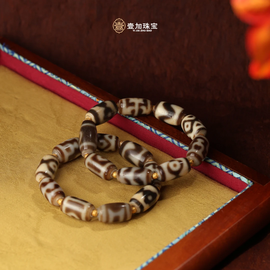 壹加小羊|吴系嫩色桶珠多宝手串多样性发一个