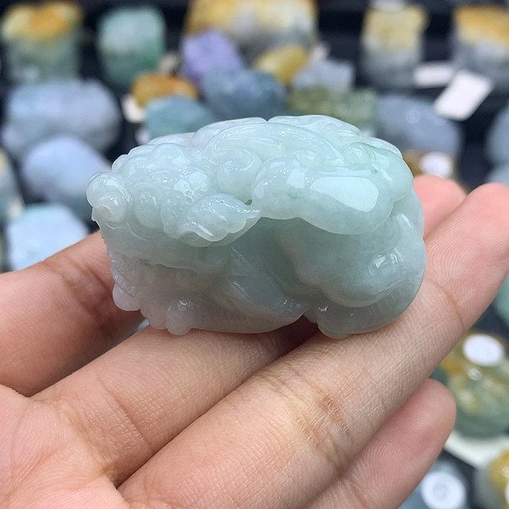 翡翠未镶嵌颈饰天然缅甸翡翠