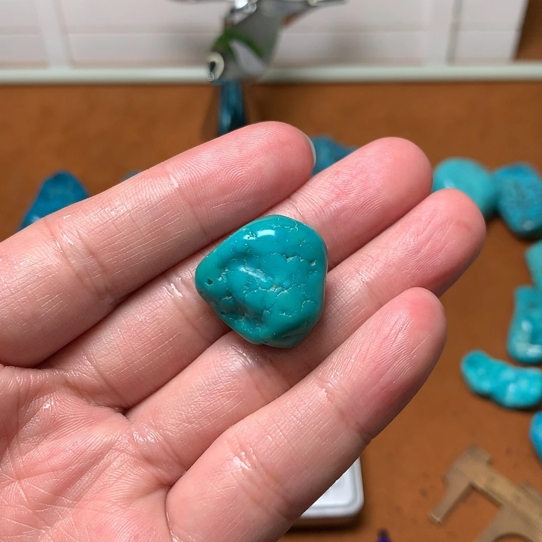 绿松石珠宝奇石未镶嵌用****馆