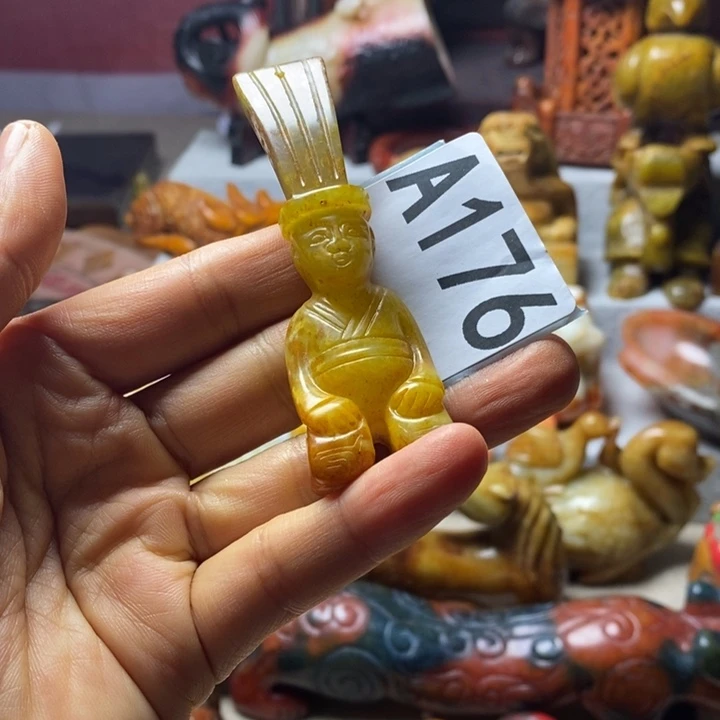 玛瑙/玉髓未镶嵌挂件