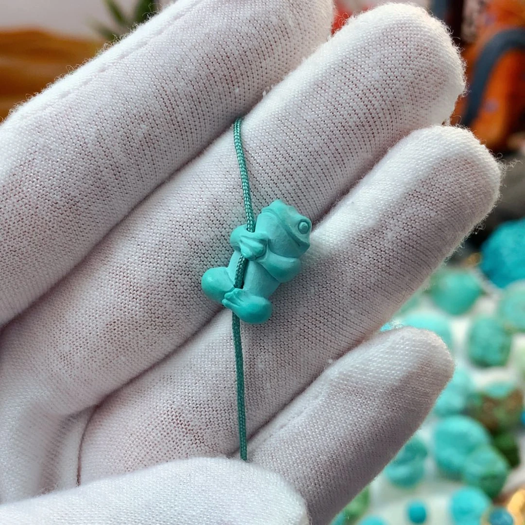 绿松石未镶嵌珠宝半成品