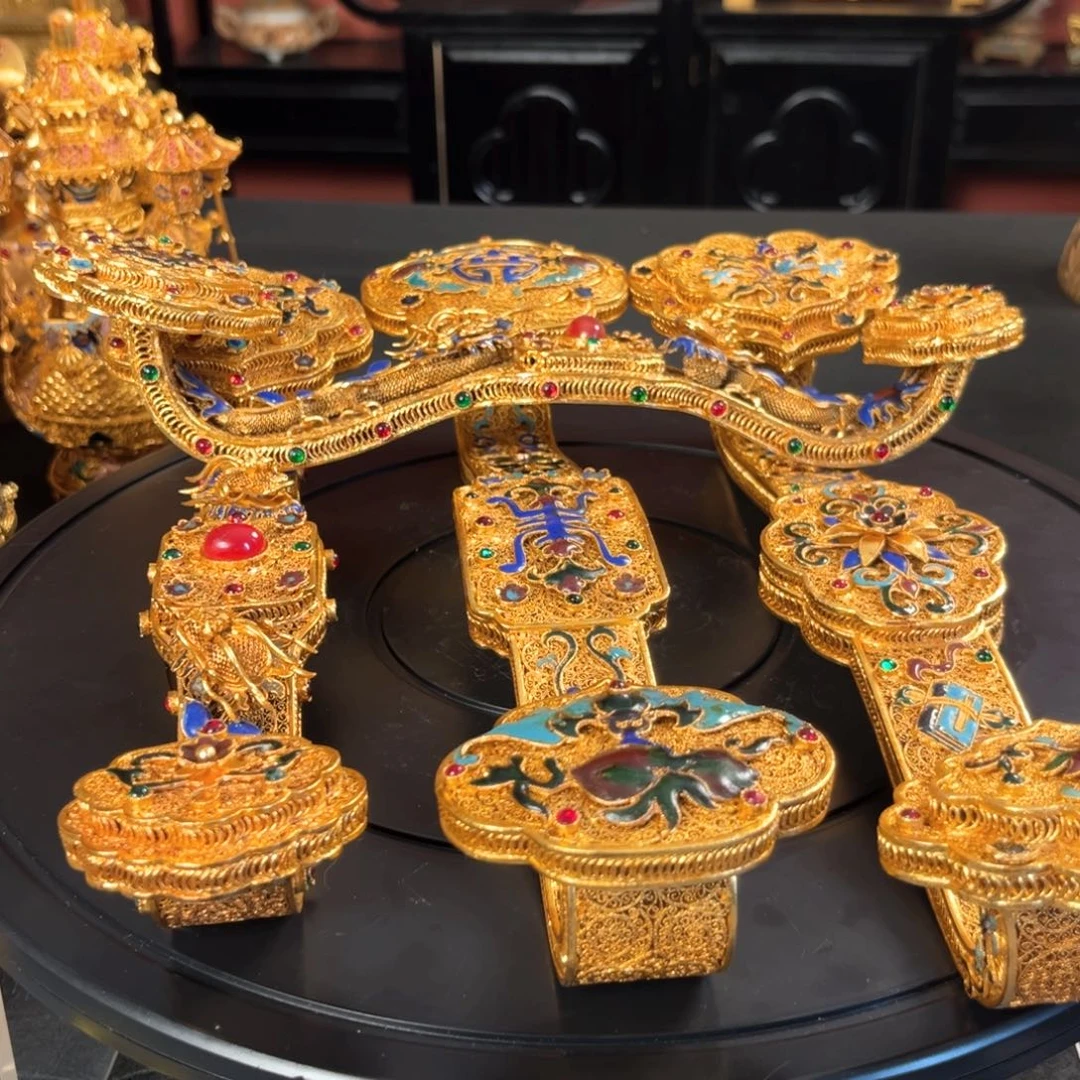 铜器五件好看漂亮