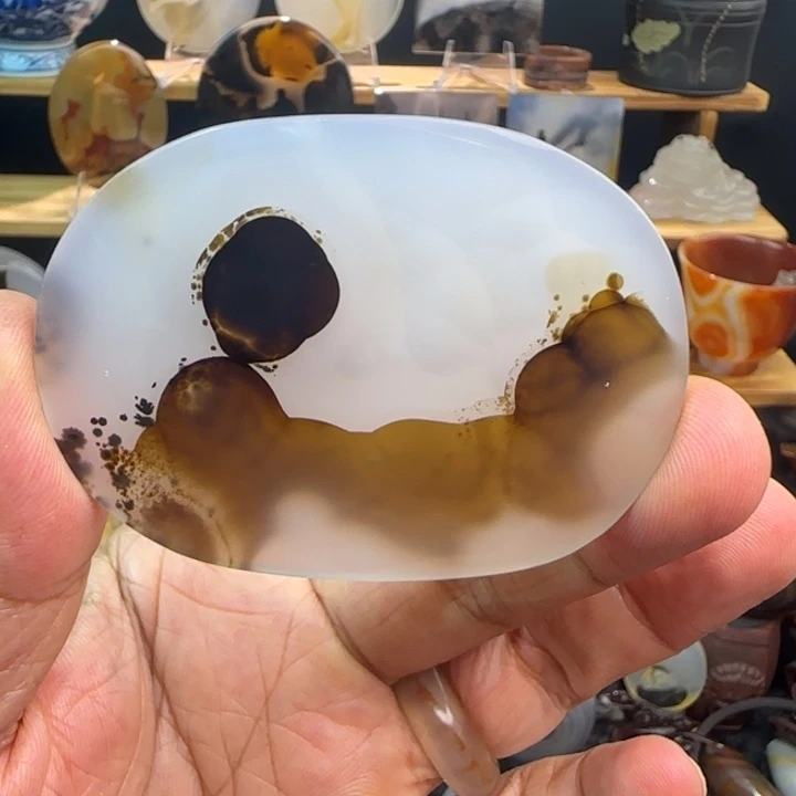 玛瑙/玉髓吊坠(不含链)未镶嵌