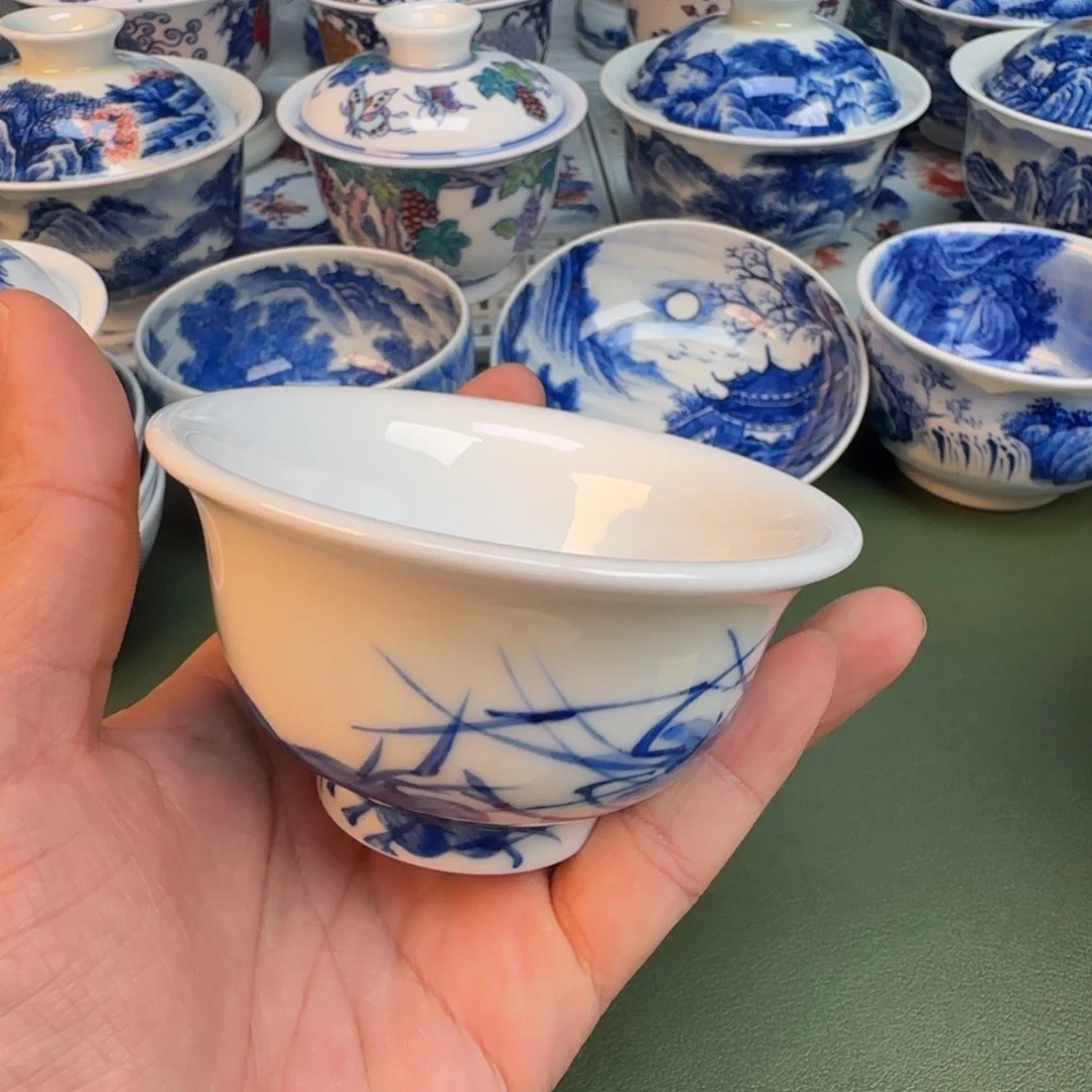 陶纯手工纯手绘茶具273