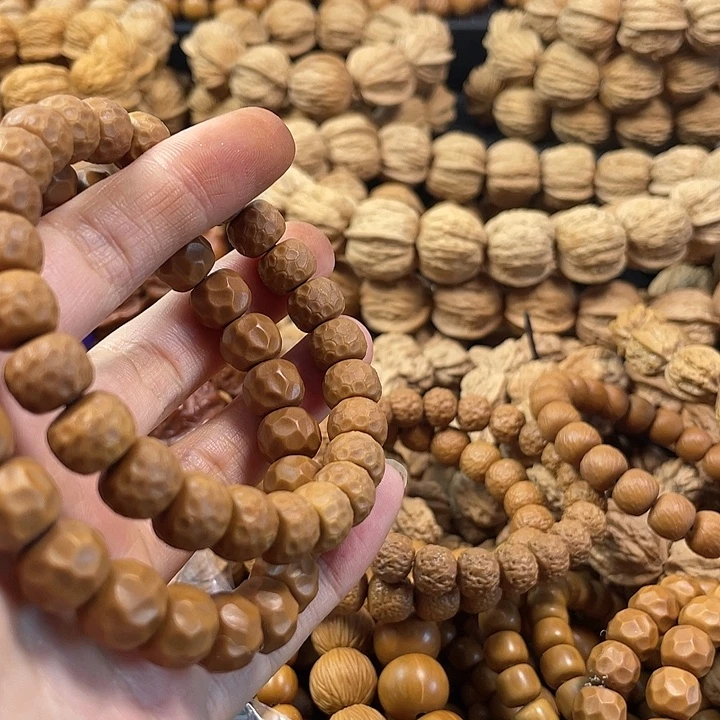 深***宅文玩核桃手串猴头核桃