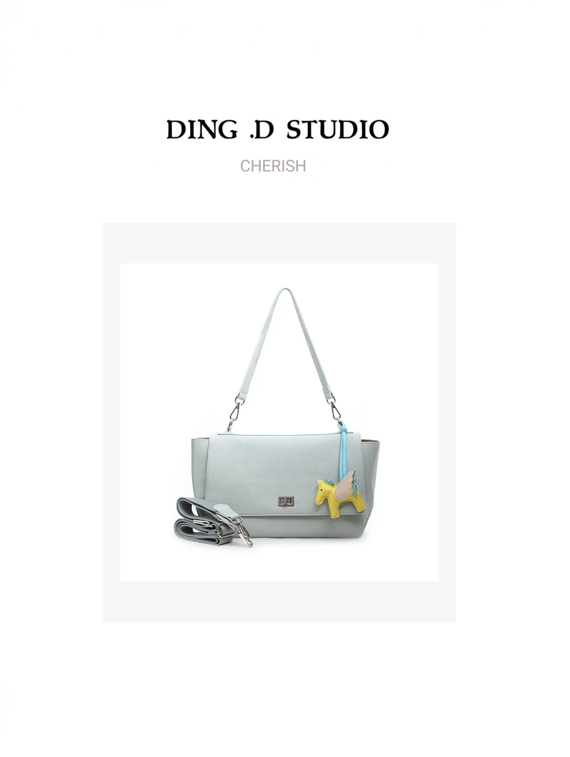 【DING.D】新品百搭简约单肩休闲时尚气质ins女包23277
