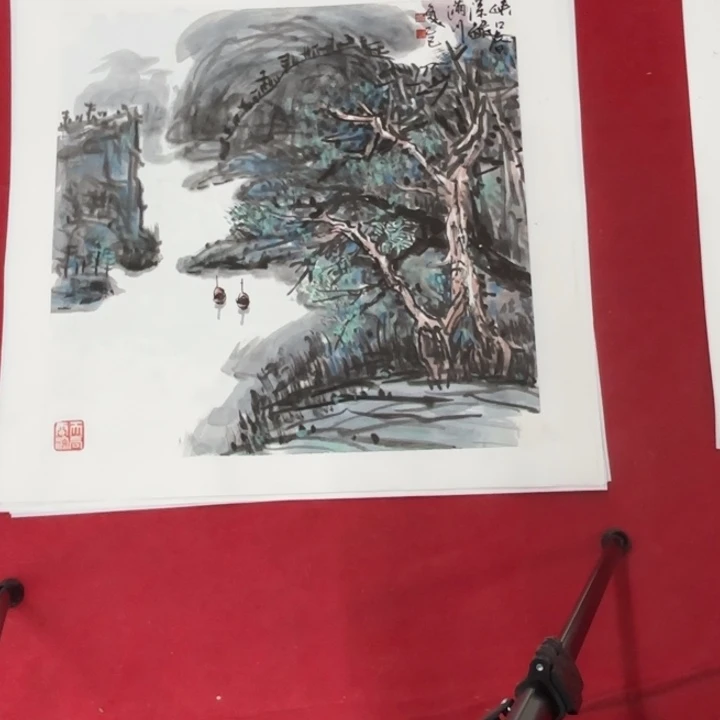 国画花鸟等多种鸟类的