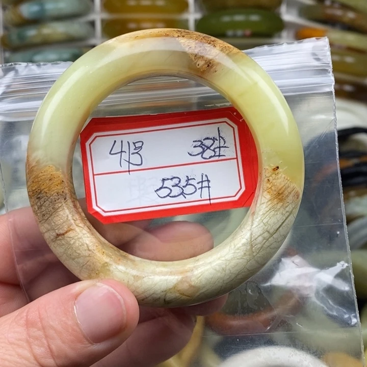 未镶嵌蛇纹石玉手绳