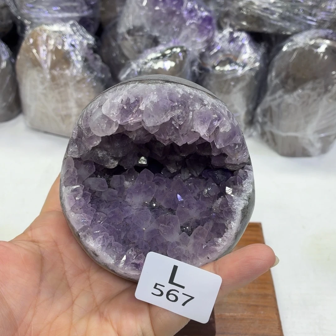 摆件未镶嵌水晶天然紫水晶