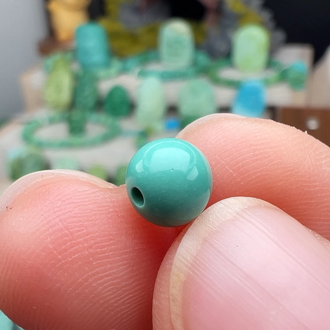 绿松石未镶嵌主播万珍