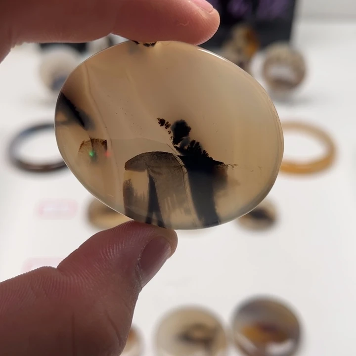 玛瑙/玉髓未镶嵌吊坠(不含链)