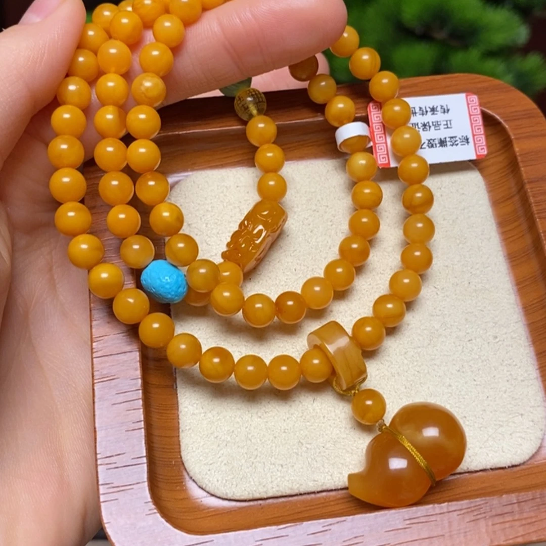 【闪购商品】手链蜜蜡未镶嵌手串