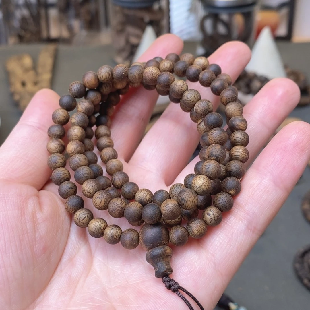 木奇楠淳化老料圆形6mm多圈