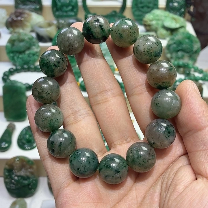 独山玉未镶嵌手串卡16