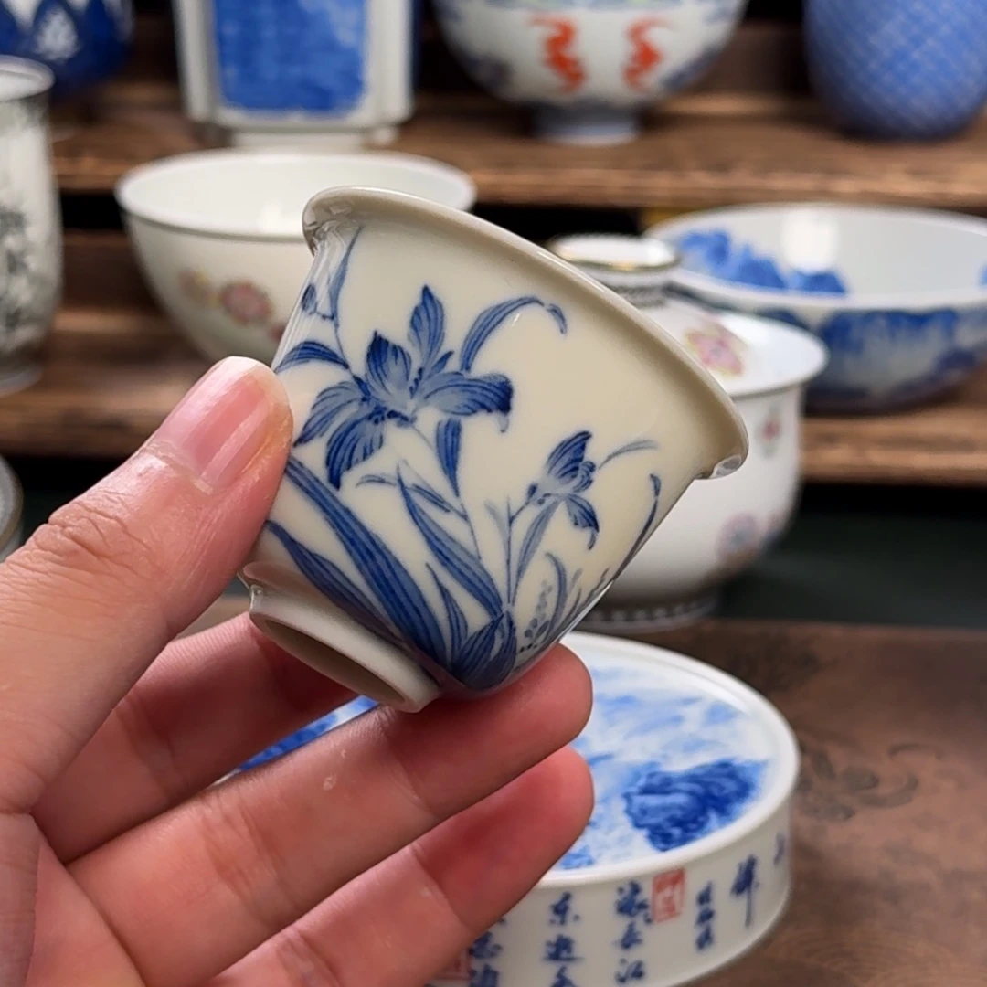 纯手工手绘陶瓷茶具