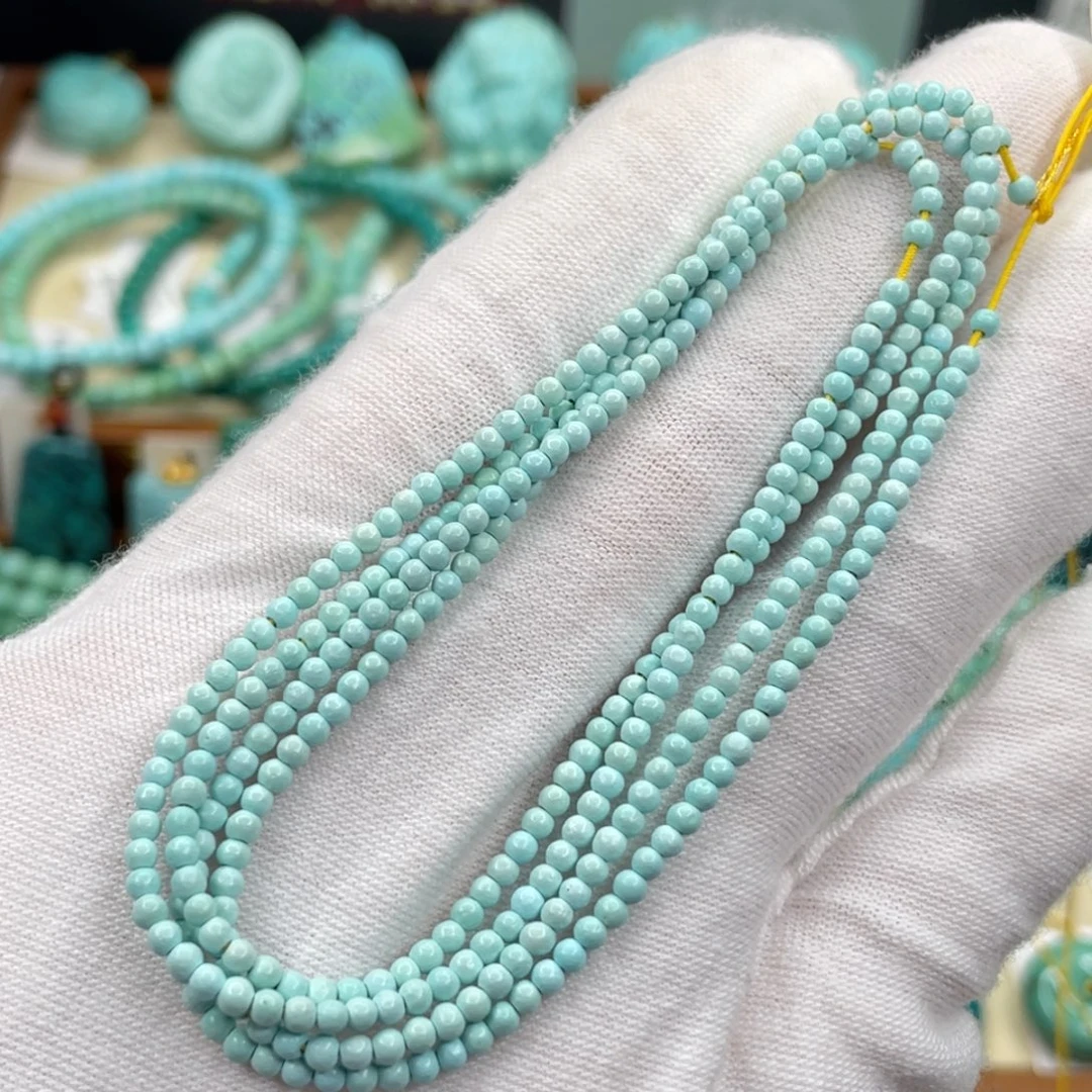 绿松石未镶嵌颈饰