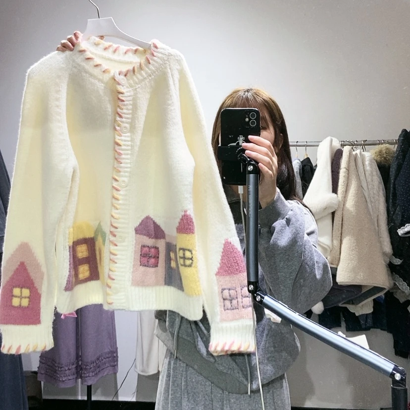 【闪购商品】米色开衫