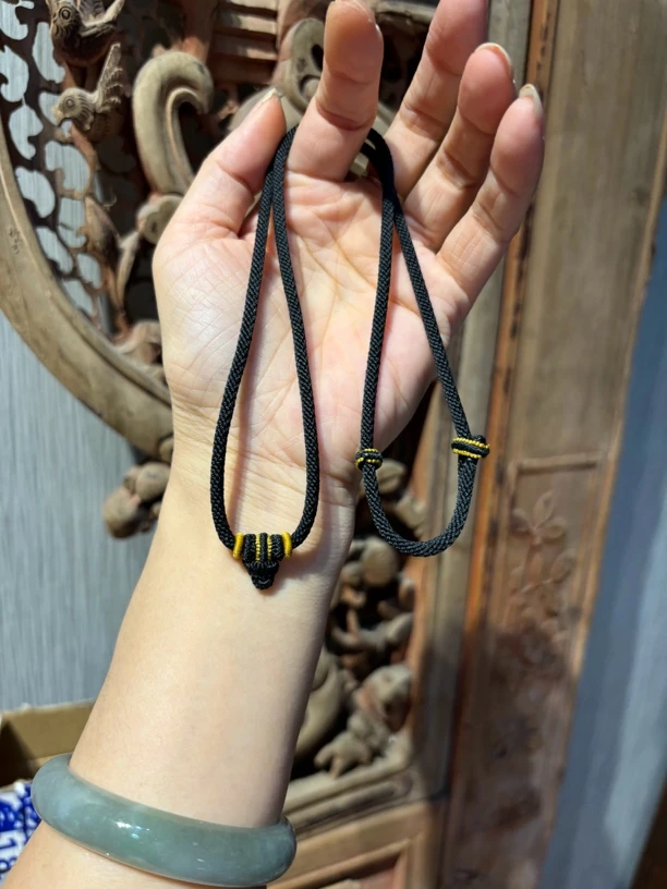 精编轮回黑色粗细3.0长66