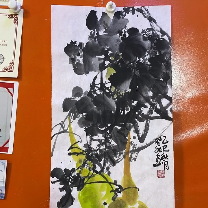 国画张圣敏先生纯手绘作品