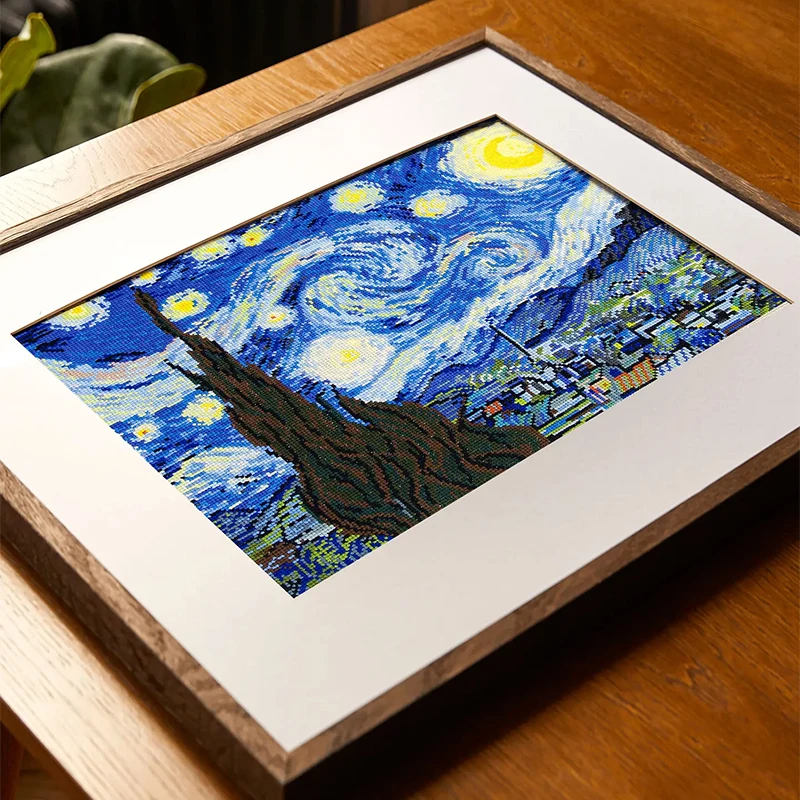 【世界名画】法国DMC 原装十字绣套包 温馨家居 客卧装饰