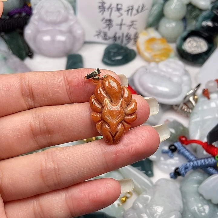未镶嵌挂件翡翠翡翠