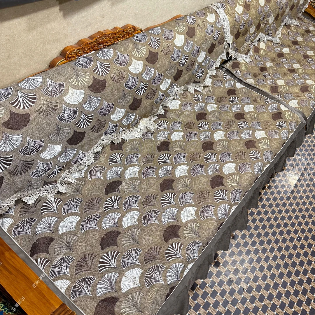 新款雪尼尔防滑藏式沙发垫藏式床垫机洗轻奢西藏邮政包邮