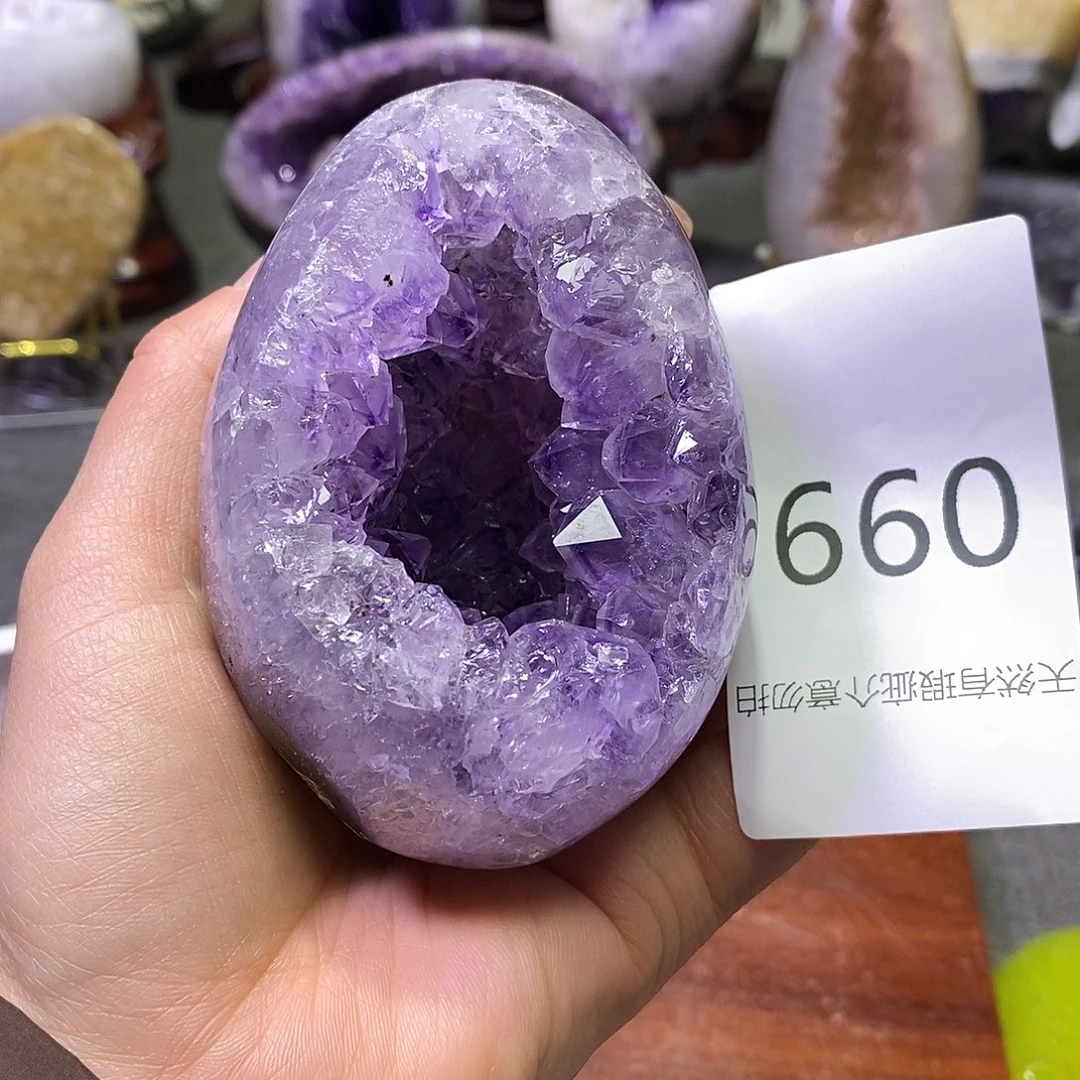 紫晶未镶嵌珠宝半成品