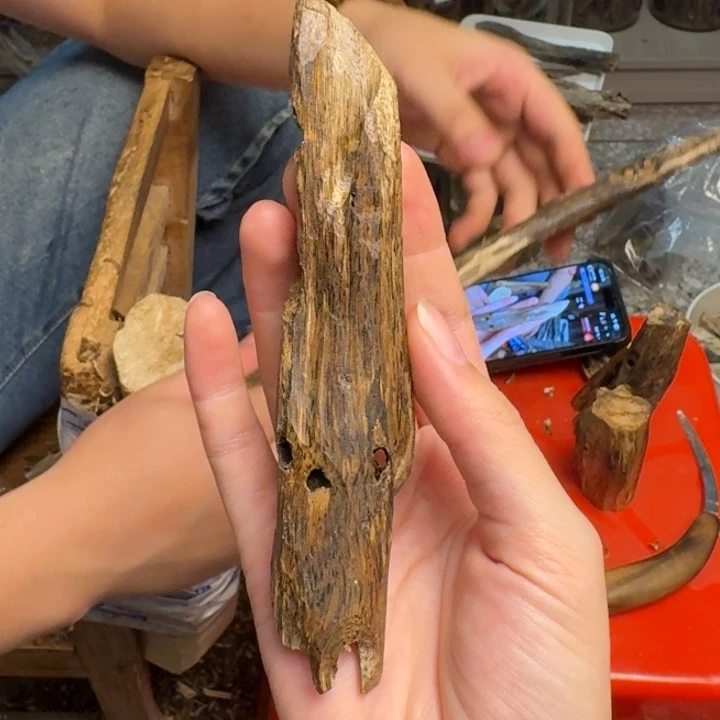 沉香沉香碎屑白棋块料20克