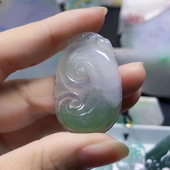 未镶嵌挂件翡翠翡翠