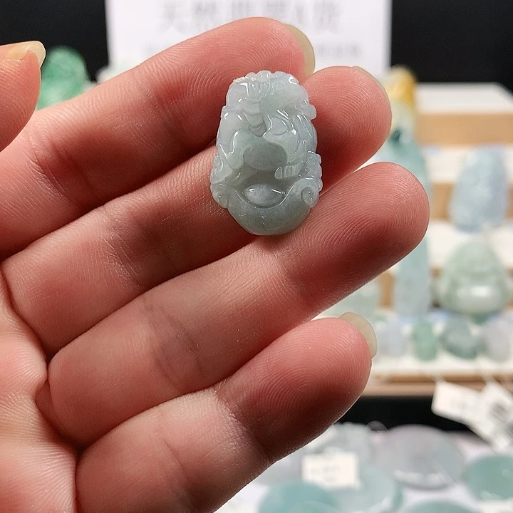 吊坠(不含链)未镶嵌翡翠17生肖马