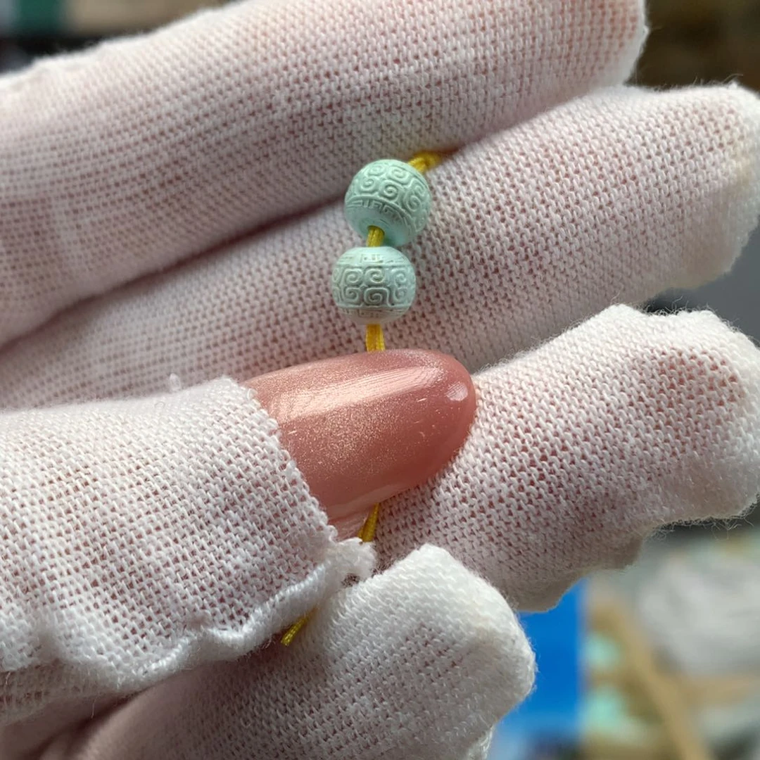 绿松石未镶嵌挂件