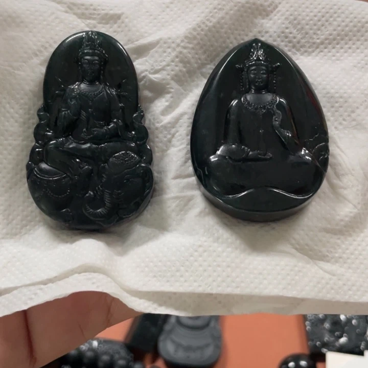 翡翠未镶嵌颈饰天然翡翠A货