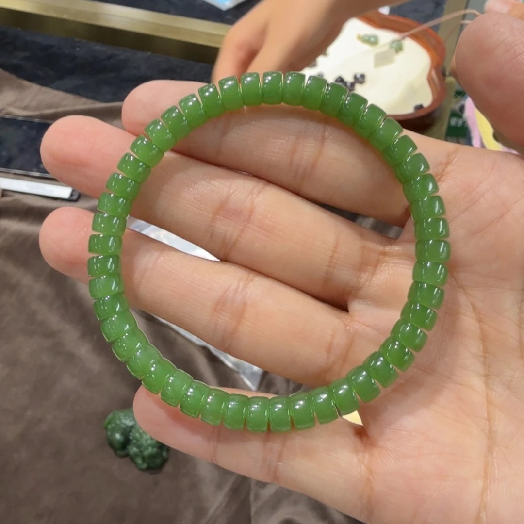 和田玉未镶嵌颈饰碧玉手串TZ多样性拍一发一
