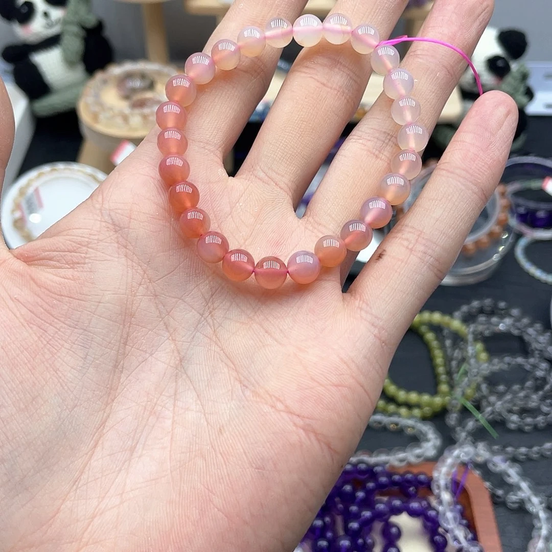 水晶手链未镶嵌盐源