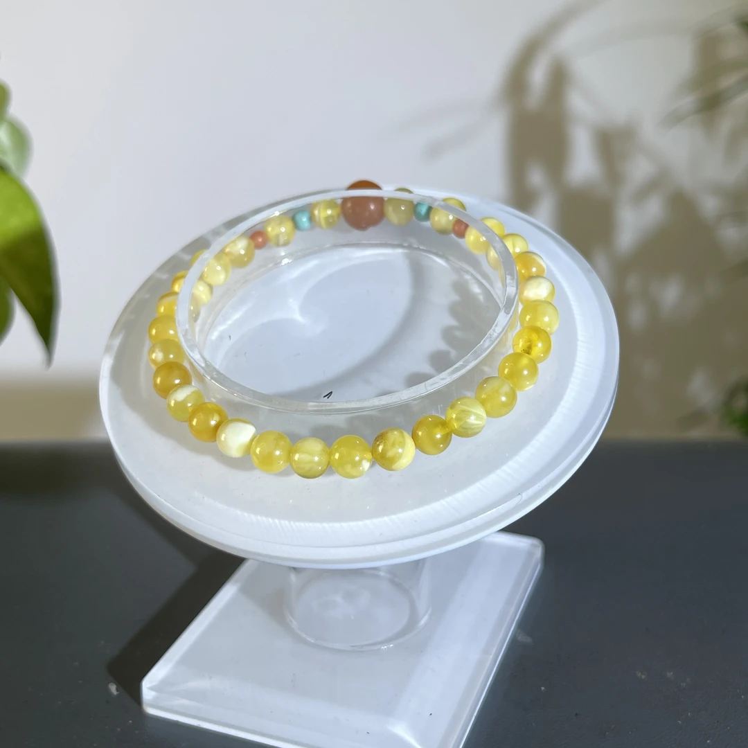 JGB10-04   蜜蜡手串(含配饰）