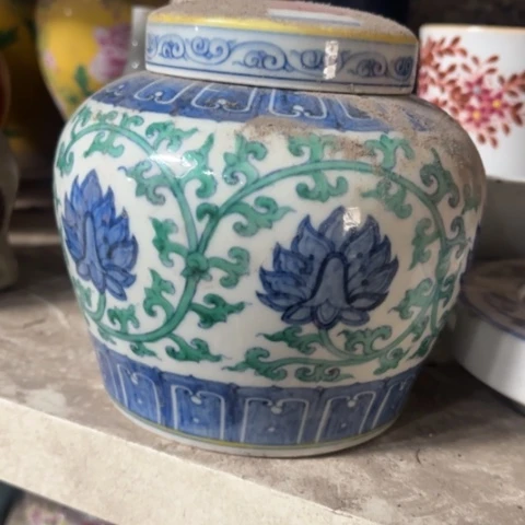 景德镇陶瓷摆件茶叶罐