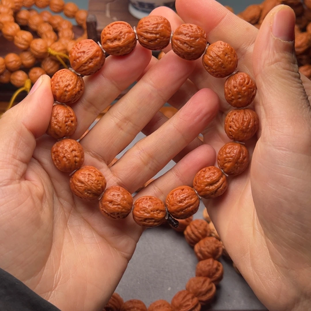 文玩核桃手串17小核桃