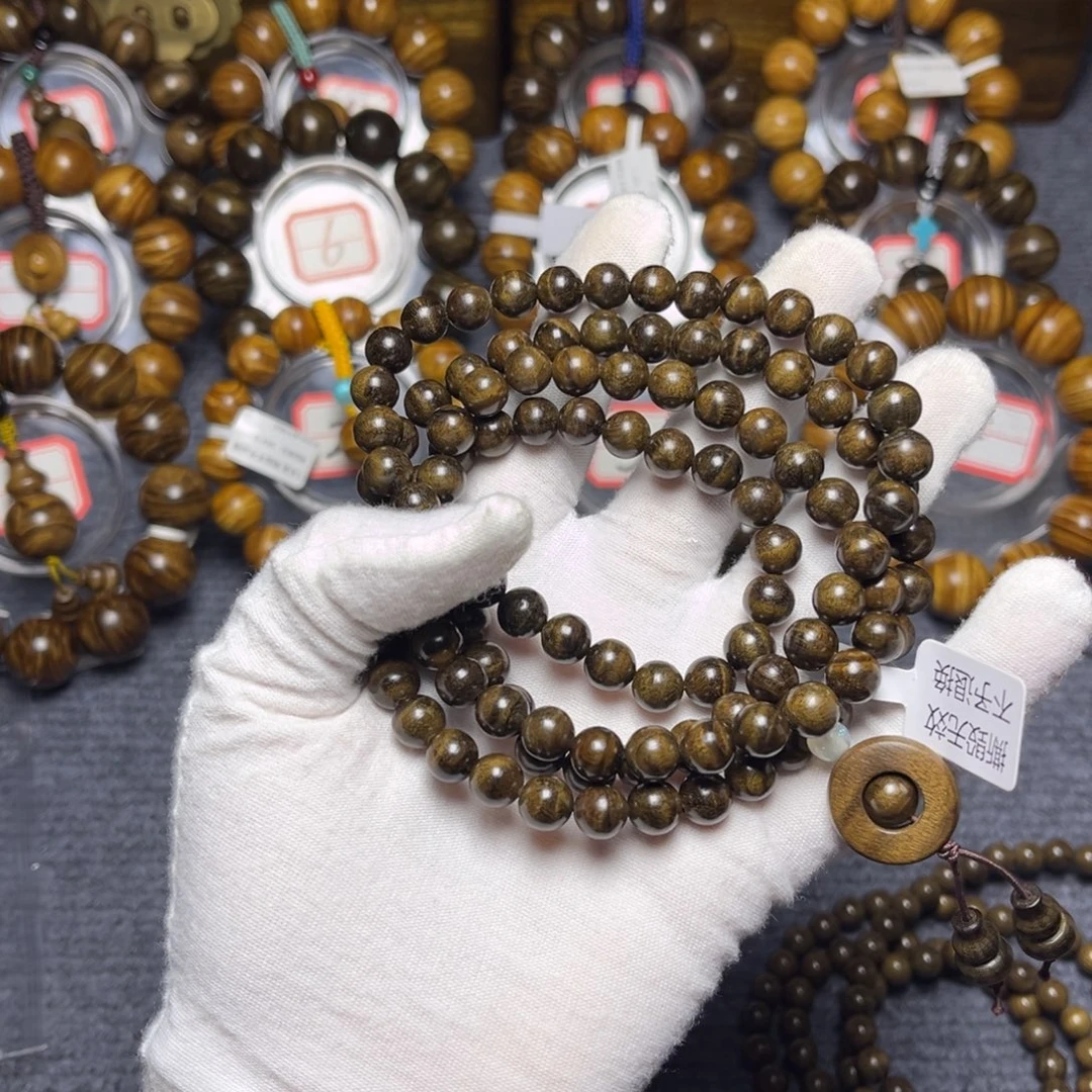 手串/手链楠木（金丝楠）乌木0.8/108水波538
