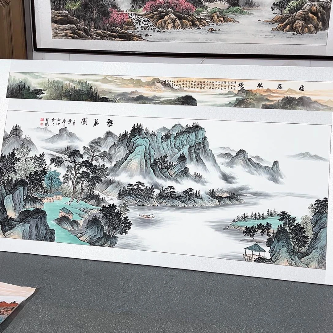 故***城国画手绘保证假一罚万