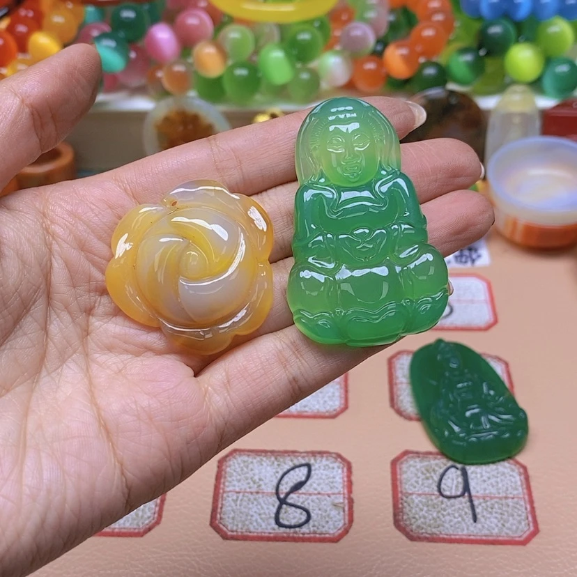 【闪购商品】玛瑙/玉髓颈饰未镶嵌1*