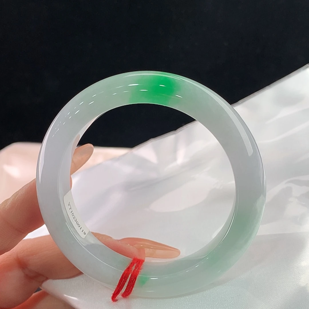 【闪购商品】未镶嵌手镯翡翠54.6，54/55