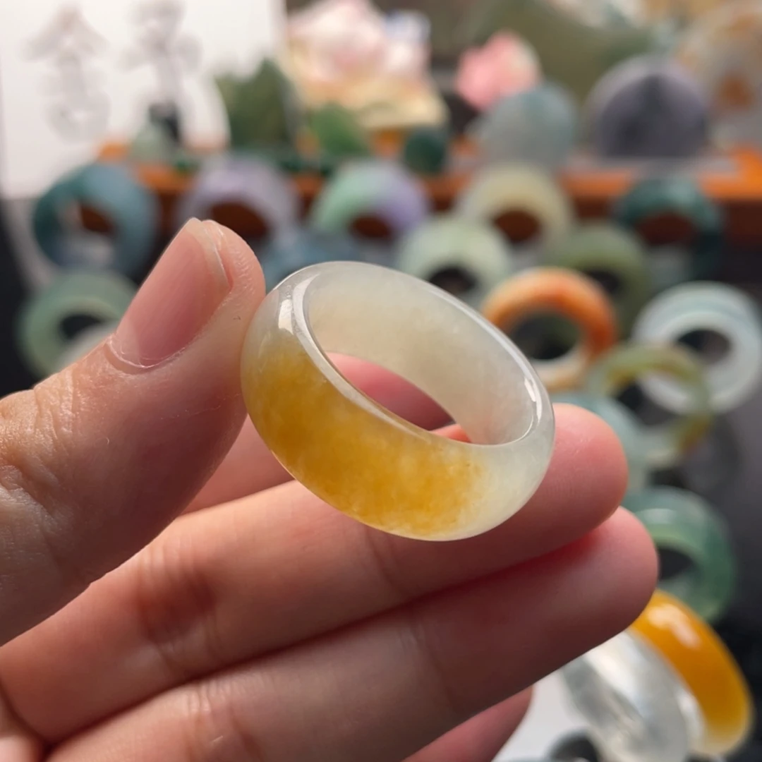 未镶嵌定制翡翠  宽版红翡
